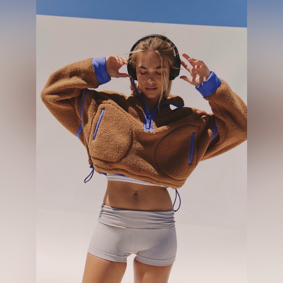 FP Movement Mountain High Half-Zip fleece in Twig Combo size M - Picture 2 of 7